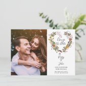 延期された日付のフローラ写真の変更 セーブザデート (スタンド正面)