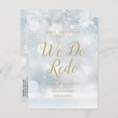 延期された日付の変更We do Redo Winterイベント 案内ポストカード (正面/裏面)