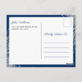 延期された発表シルバーファースト聖餐式 ポストカード (裏面)