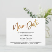 延期された結婚式のゴールデン「新日」発表 招待状 (スタンド正面)