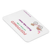 延期された赤ちゃんシャワーと新しい日付とRSVP マグネット (右側)