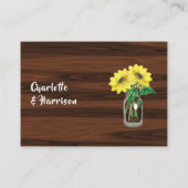 延期さ結婚れた日付変更のお知らせ エンクロージャーカード (裏面)