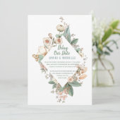 延期のお詫び | 新型コロナウイルス延期 | 結婚式の案内 案内状 (スタンド正面)