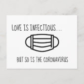 延期または取り消された計画結婚の変更 ポストカード (正面)