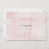 延期イベントのお知らせ、ブッシュマーブルカード 招待状 (裏面)