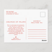 延期イベントの中止・日程変更のお知らせ ポストカード (裏面)