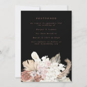 延期テラコッタコーラルデザートボヘミアンパンパス セーブザデート (正面)