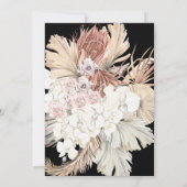 延期テラコッタコーラルデザートボヘミアンパンパス セーブザデート (裏面)