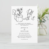 延期モダン日の変更の取消イベント 招待状 (スタンド正面)