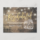 延期中結婚のメイソン・ジャース・ウッド 案内ポストカード (正面)