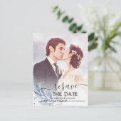 延期延期結婚を再保存 案内ポストカード (スタンド正面)