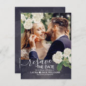 延期延期結婚を再保存 案内ポストカード (正面/裏面)