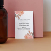 延期発表 フラワーポストカード ポストカード