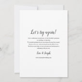 延期素朴日の変更スクリプト セーブザデート (裏面)