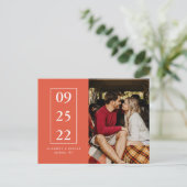 延期金の結婚変更 ポストカード (スタンド正面)