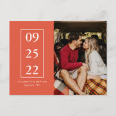 延期金の結婚変更 ポストカード (正面)