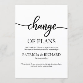 延期・キャンセル ウェディング 招待状