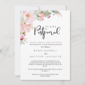 延期-取結婚り消し-計画の延期 招待状 (正面)