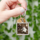 延滞では、1888年 キーホルダー (手)