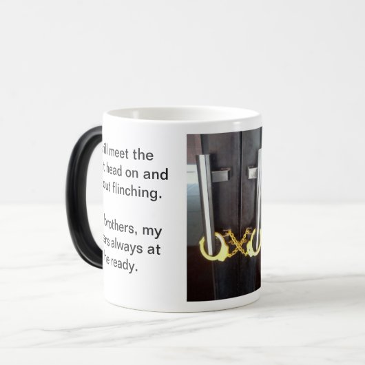 延滞はマグを統率します モーフィングマグカップ (正面左)