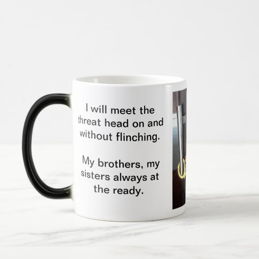 延滞はマグを統率します モーフィングマグカップ (左)