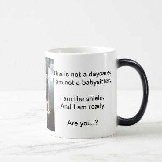 延滞はマグを統率します モーフィングマグカップ (右)