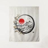 延祖禅：静けさ タペストリー (正面)