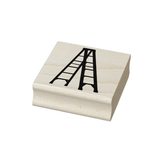 延長されたステップはしご ラバースタンプ (スタンプ)