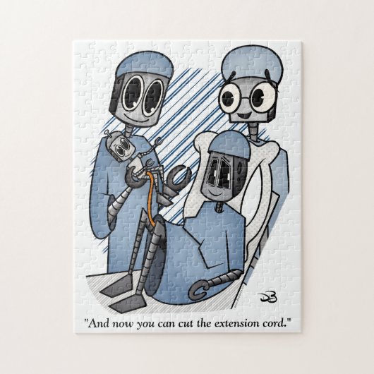 延長コードジグソーパズル ジグソーパズル (縦)