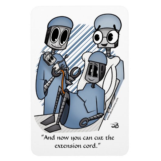 延長コード(白) マグネット (縦)