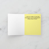 延長勇気付けられるカード-変更の季節- カード (内部)