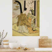 廷臣と婦人 ポスター (キッチン)