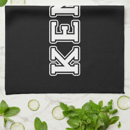 建保 キッチンタオル (折り畳み)