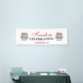 建国250周年記念フェスティバル 横断幕 (トレードショー)