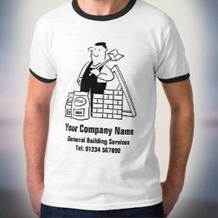 建物および建築サービス Tシャツ