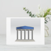 建物と列の招待状 招待状 (スタンド正面)