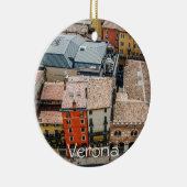 建物のカラフル面の上から表示 セラミックオーナメント (右)