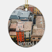 建物のカラフル面の上から表示 セラミックオーナメント (左)