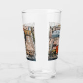 建物のカラフル面の上から表示 タンブラーグラス (右)