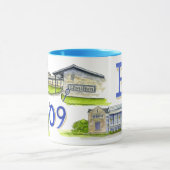 建物のハミルトン大学メドレー マグカップ (中央)