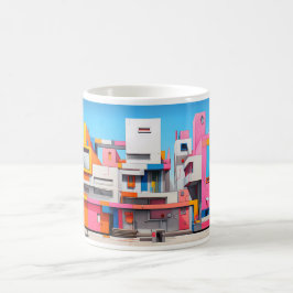 建物のマグカップ コーヒーマグカップ