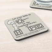 建物の希望のブロック コースター (左側)