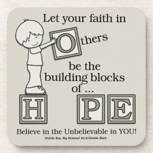 建物の希望のブロック コースター (正面)