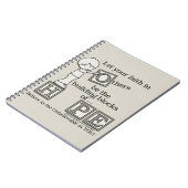 建物の希望のブロック ノートブック (左側)