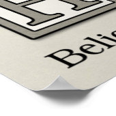 建物の希望のブロック ポスター (角)