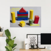 建物の成功(tdgallery) ポスター (ホームオフィス)