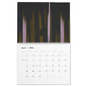 建物の白黒の写真 カレンダー (3月 2026)