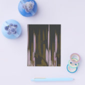 建物の白黒の写真 チラシ (シングル)