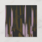 建物の白黒の写真 ロイヤリティカード (裏面)