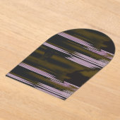 建物の白黒写真 アクリル招待状 (レイダウン)